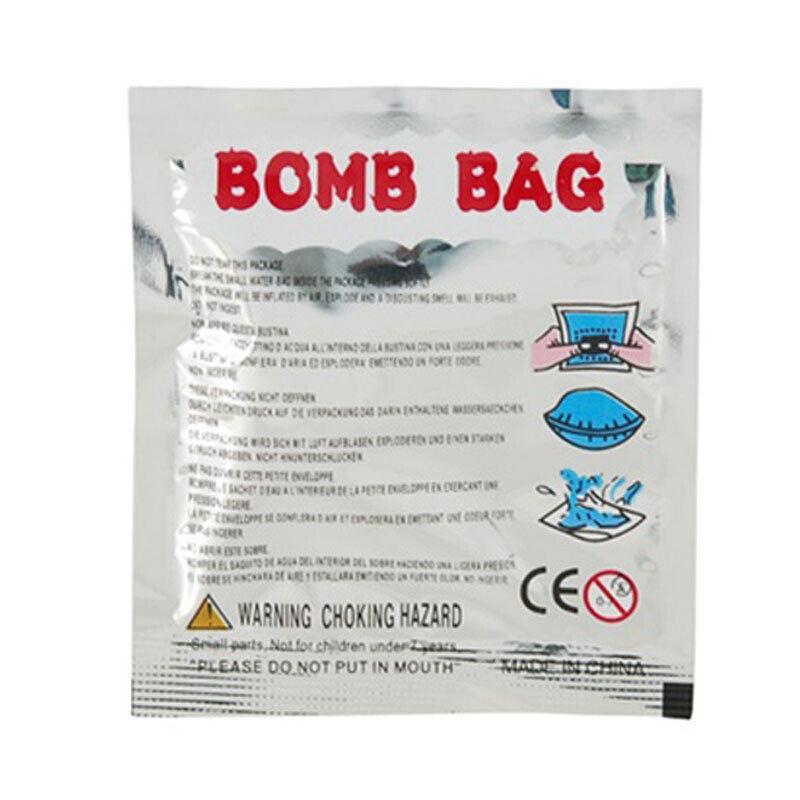 10/20/50X Fart Bomb Bombs Bag Smelly Novelty Stink Prank Gag Trick Joke Game Fun