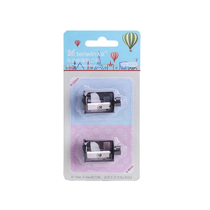 Manual Electric Auto Plastic Pencil Sharpener Candy Color Standard Pencil Cutting Machine Student School Office Stationery