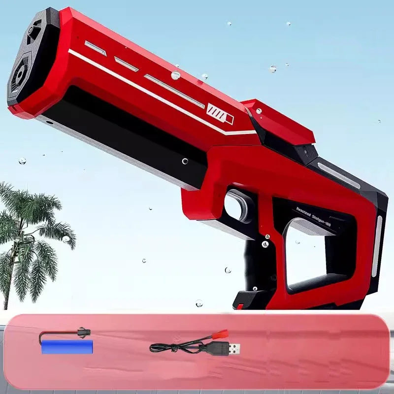Ultimate Electric Water Guns for Adults - Powerful Automatic Water Blasters for Epic Summer Fun! Perfect Beach Toy Gift for Kids and Adults!
