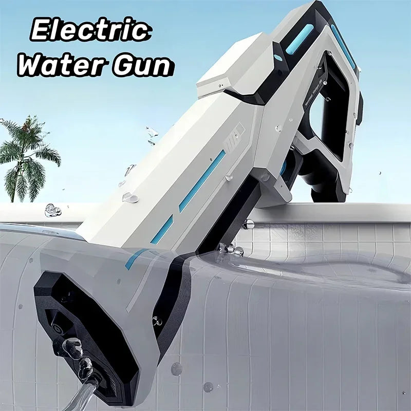 Ultimate Electric Water Guns for Adults - Powerful Automatic Water Blasters for Epic Summer Fun! Perfect Beach Toy Gift for Kids and Adults!