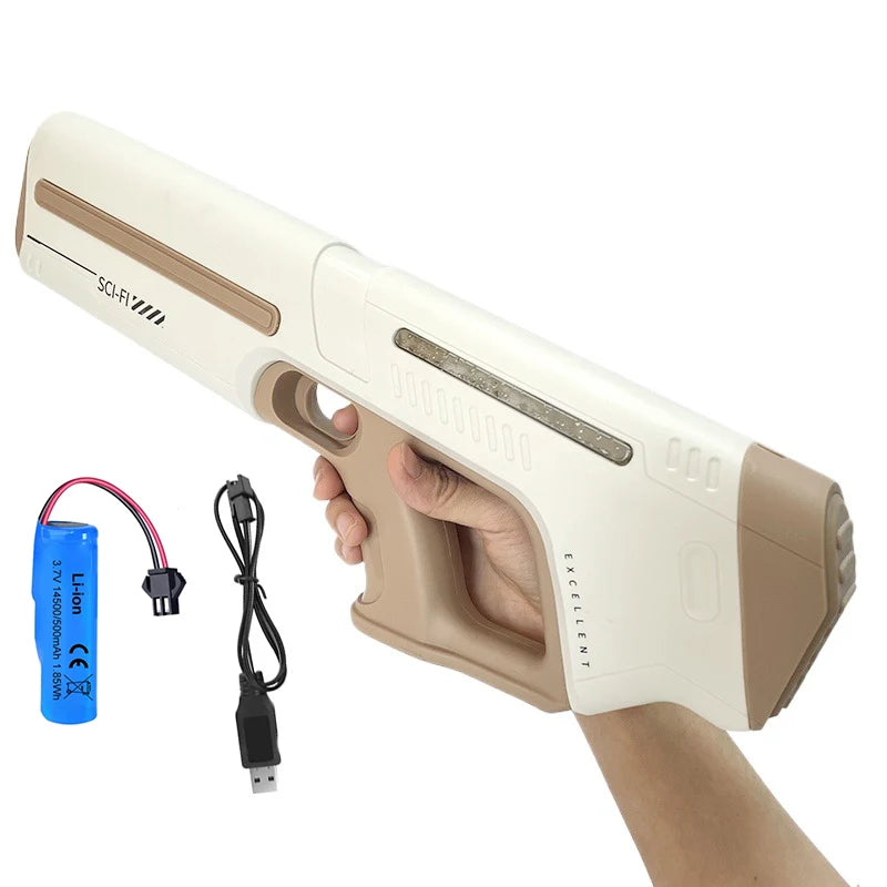 Ultimate Electric Water Guns for Adults - Powerful Automatic Water Blasters for Epic Summer Fun! Perfect Beach Toy Gift for Kids and Adults!