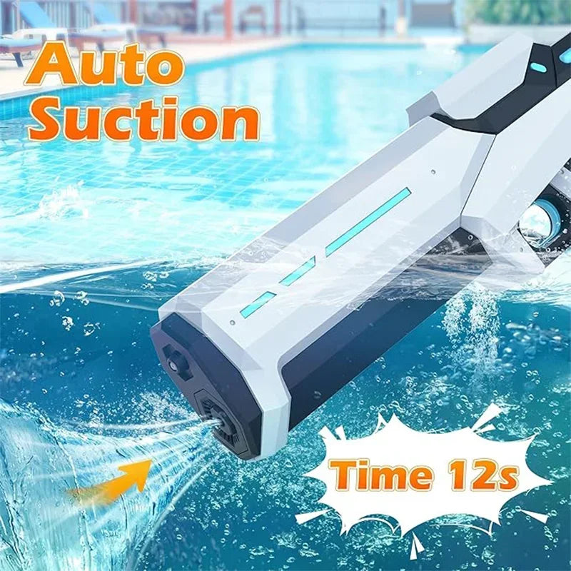 Ultimate Electric Water Guns for Adults - Powerful Automatic Water Blasters for Epic Summer Fun! Perfect Beach Toy Gift for Kids and Adults!