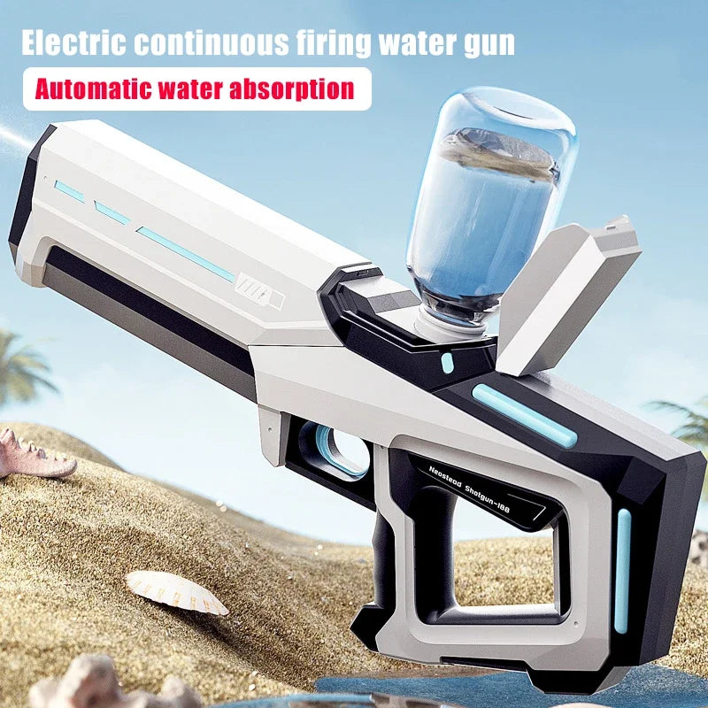 Ultimate Electric Water Guns for Adults - Powerful Automatic Water Blasters for Epic Summer Fun! Perfect Beach Toy Gift for Kids and Adults!
