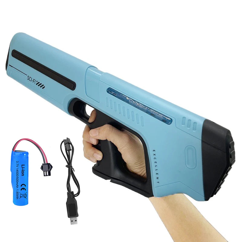 Ultimate Electric Water Guns for Adults - Powerful Automatic Water Blasters for Epic Summer Fun! Perfect Beach Toy Gift for Kids and Adults!