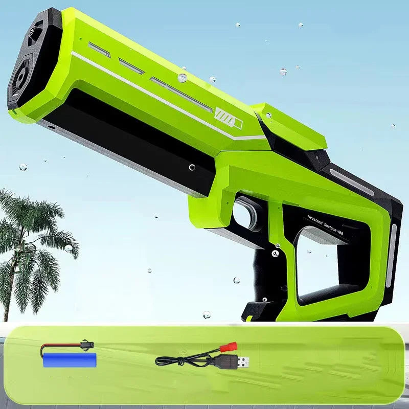 Ultimate Electric Water Guns for Adults - Powerful Automatic Water Blasters for Epic Summer Fun! Perfect Beach Toy Gift for Kids and Adults!