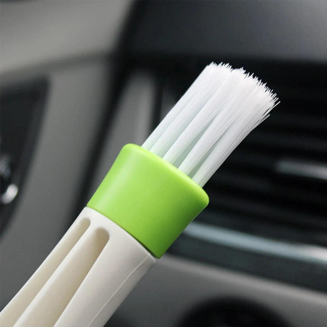 Car Brush Cleaning Tool Auto Air Conditioner Vent Blinds Cleaner Interior Cleaning Keyboard Blind Brush Car Accessories