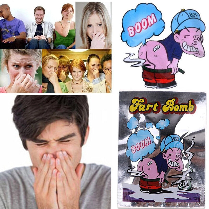 10/20/50X Fart Bomb Bombs Bag Smelly Novelty Stink Prank Gag Trick Joke Game Fun