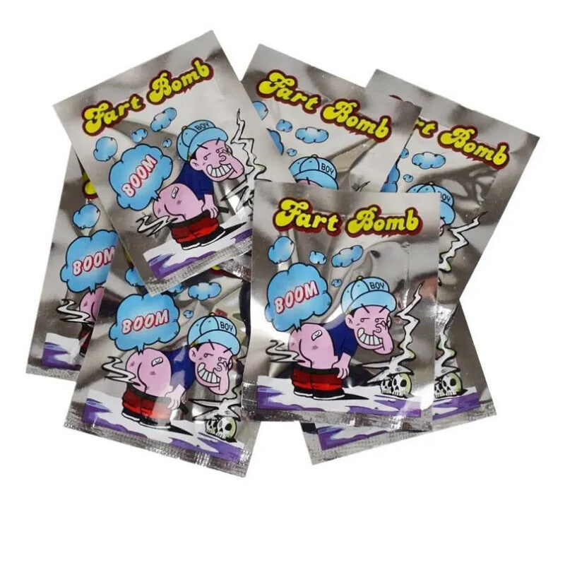 10/20/50X Fart Bomb Bombs Bag Smelly Novelty Stink Prank Gag Trick Joke Game Fun