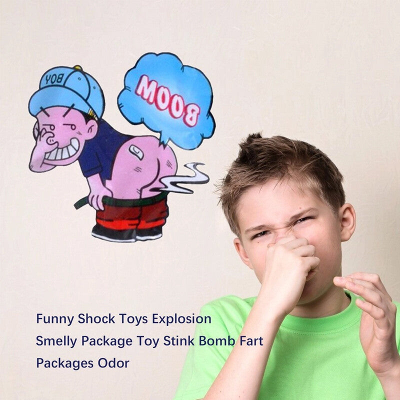 10/20/50X Fart Bomb Bombs Bag Smelly Novelty Stink Prank Gag Trick Joke Game Fun