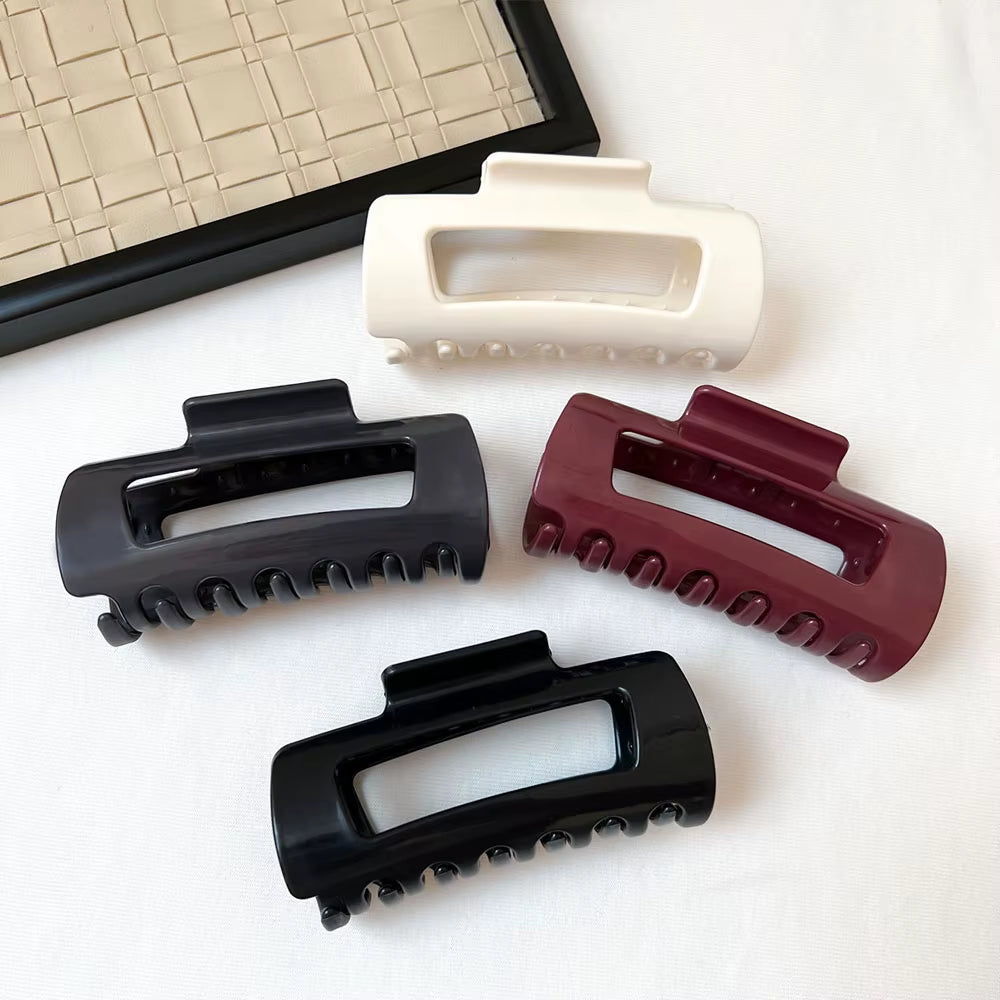 Safe Soft Silicone Shark Clip anti Collision Protection for the Back of the Head anti Fall Women'S Hair Claw Clip Headwear