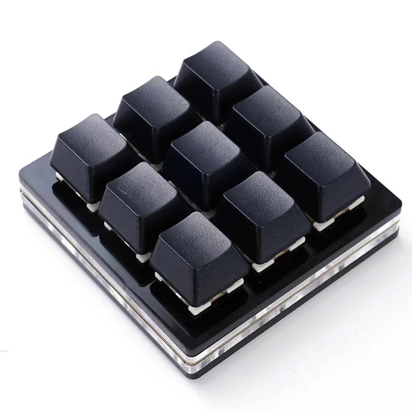 Mini Keyboard 9 Keys Macro Keyboard Programmable Keyboard RGB Mechanical Games Keyboard DIY Copy Paste Custom Shortcut Keys