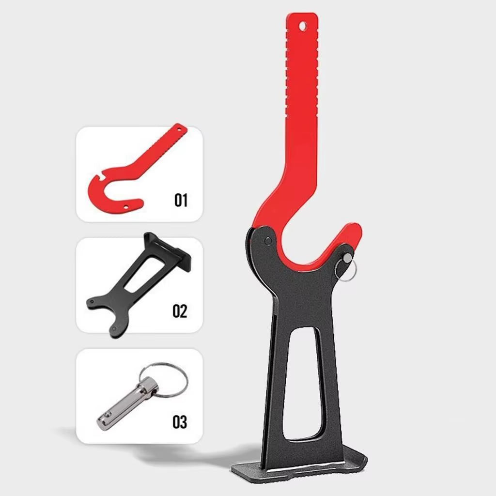 Deadlift Barbell Jack Portable Loading Barbell Plates for Training Gym