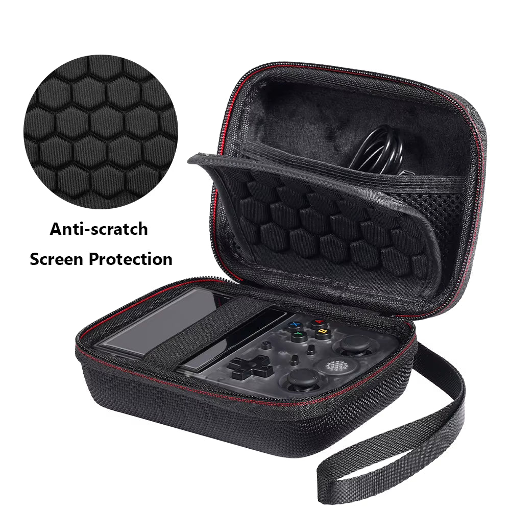 Handheld Game Console Case R36S Bag Carrying Cover for Anbernic RG35XX ​RG353V RG353VS Portable Hard Travel Bag Game Accessories