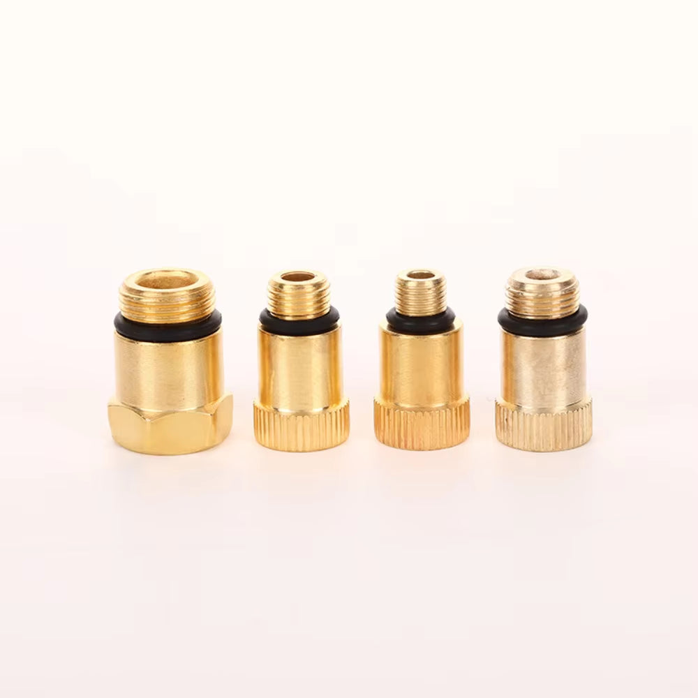 Gasoline Engine Compression Meter Pressure Gauge 0-300 PSI with M10 M12 M14 M18 Adapter Automotive Cylinder Tester Kit