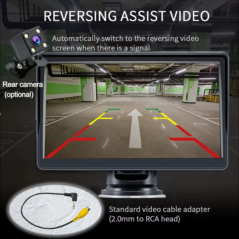 7Inch Universal Car Radio Automotive Multimedia Video Player Wireless Carplay Android Auto Touch Screen BT AUX Smart Car Systems