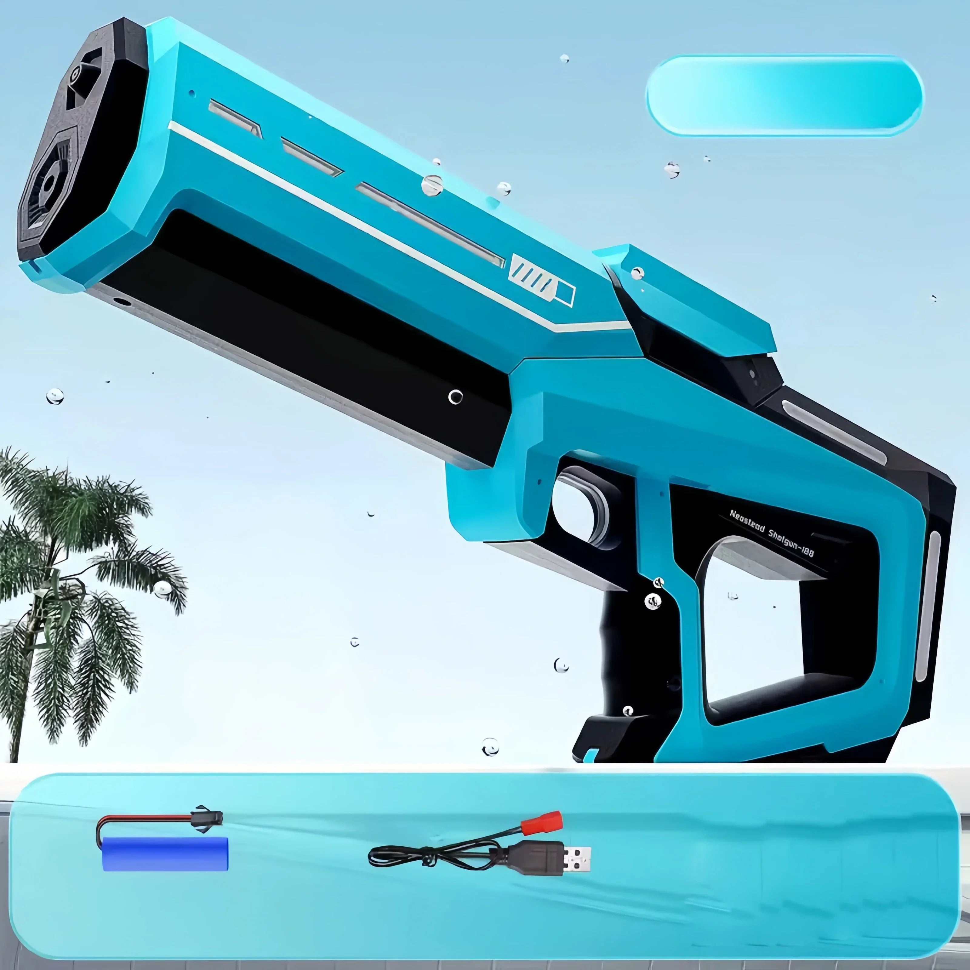 Ultimate Electric Water Guns for Adults - Powerful Automatic Water Blasters for Epic Summer Fun! Perfect Beach Toy Gift for Kids and Adults!