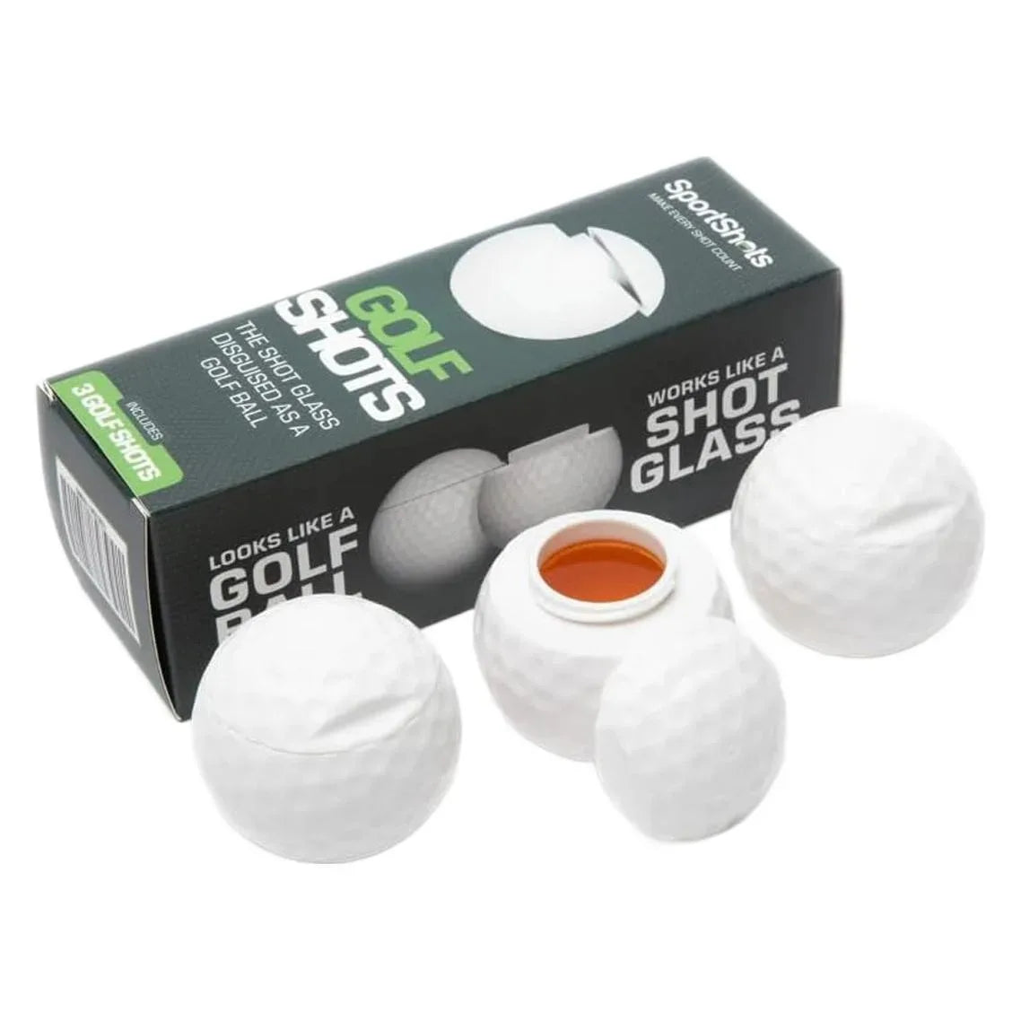 Golf Ball Shaped Shot Glass Golf Small Wine Glass Ball Creativity Birthday Party Holiday Gifts Celebrate Contest Loved by Golfer