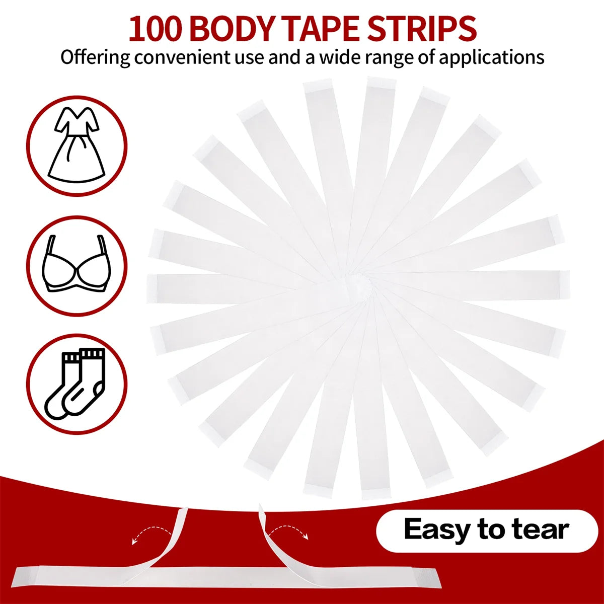 Body Adhesive for Bond Wig Clothing Super Sticky Anti-Exposure Clothes Glue Invisible Stain-Free Rollerball Skin Glue