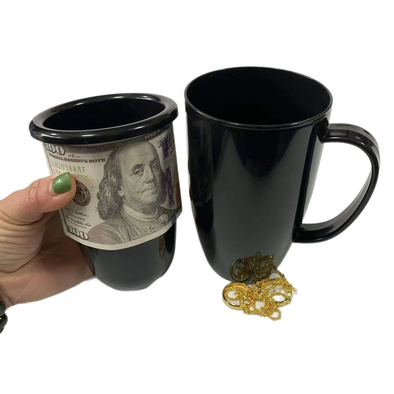 Hide Water Cup Sight Portable Pen Holder Bottle Outdoor Hidden Travel with Double Storage Compartment Secret Case Medicine Box