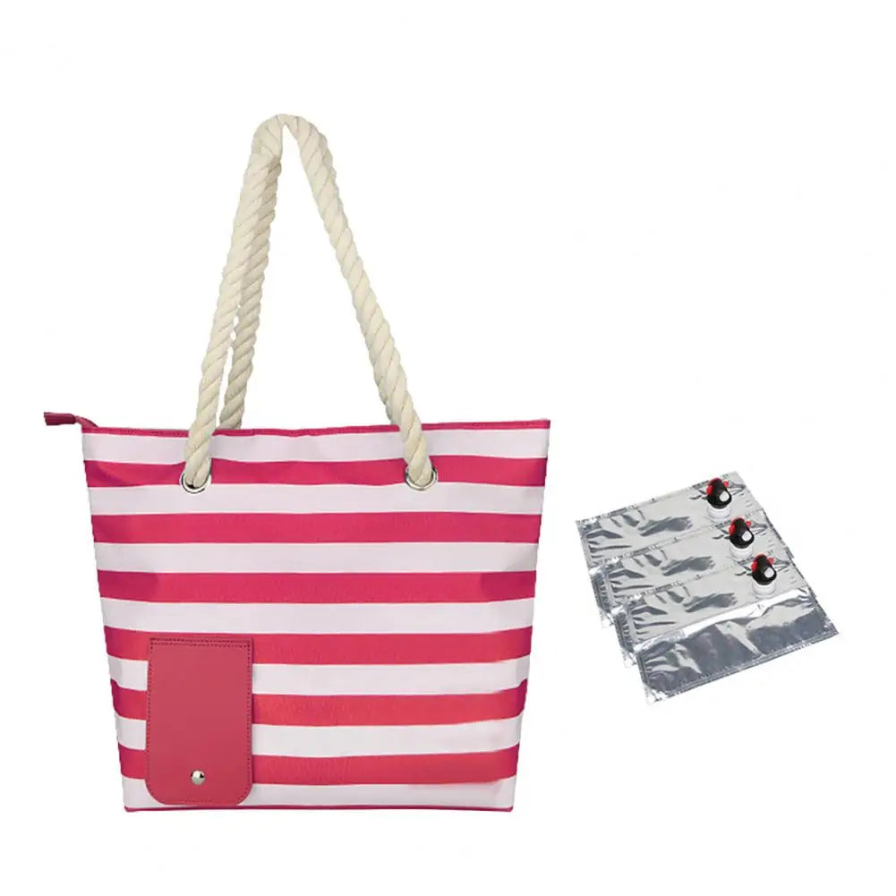 Wine Bag Portable Wine Tote with Hidden Pouch Spout for Beach Travel Picnic Camping Leakproof Wine Bag Dispenser for Outdoor