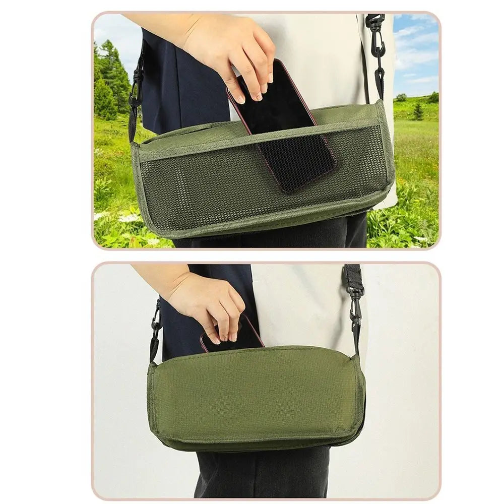 Outdoor Backpack Folding Stool Portable Simple Camping Equipment Shoulder Bag Stool Sports Folding Chair Hand Bag