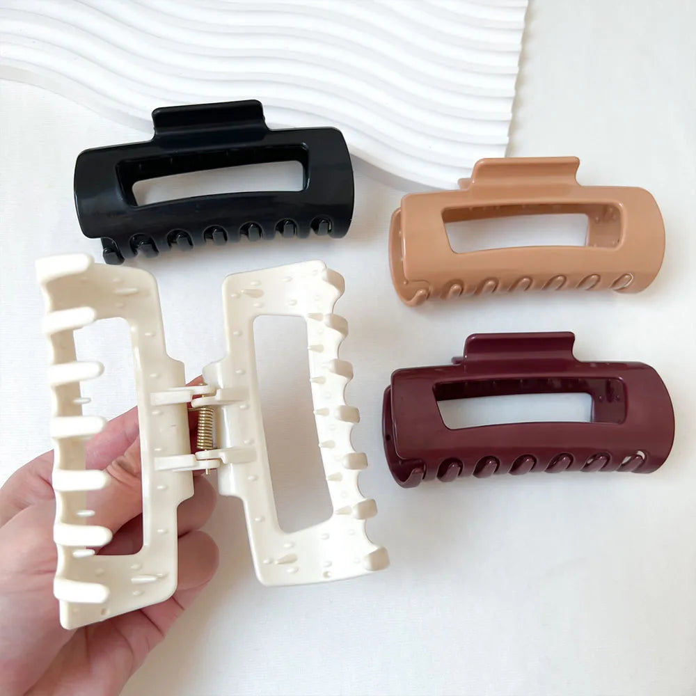 Safe Soft Silicone Shark Clip anti Collision Protection for the Back of the Head anti Fall Women'S Hair Claw Clip Headwear