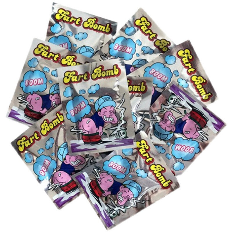 10/20/50X Fart Bomb Bombs Bag Smelly Novelty Stink Prank Gag Trick Joke Game Fun