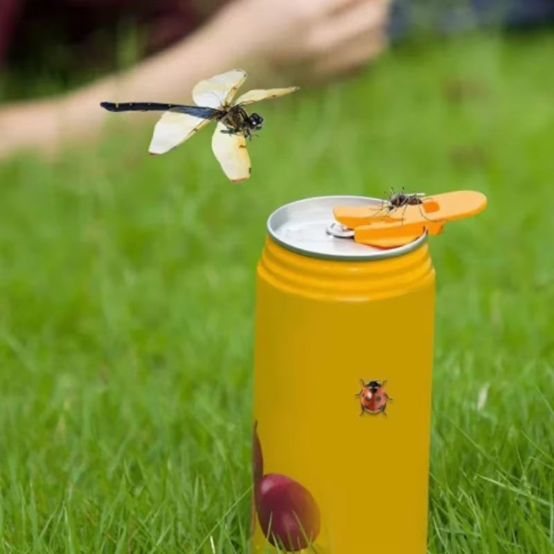 6PCS Easy Can Opener Bottle Opener Plastic Drink Lid Random Color Easy to Use Kitchen Accessories Cool Gadgets